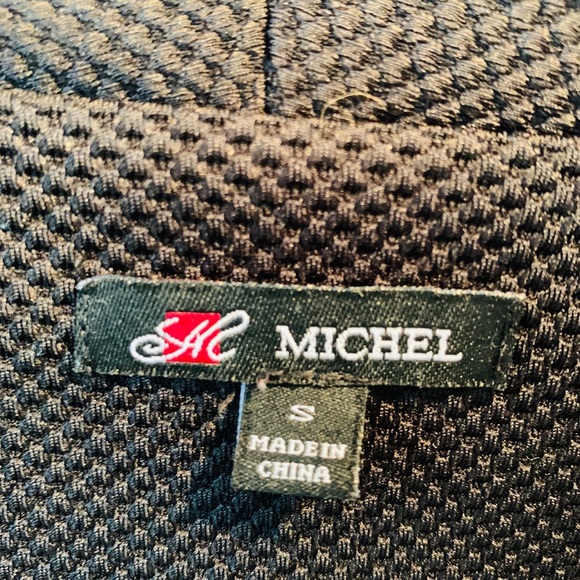 **MICHEL** Black 3/4 sleeve blazer - Picture 2 of 3